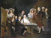 Francisco de Goya La familia del infante don Luis de Borbon oil painting reproduction